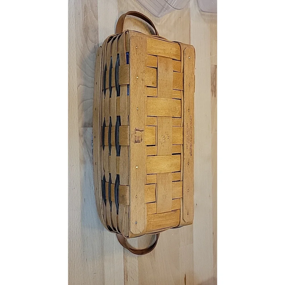 Longaberger divided basket